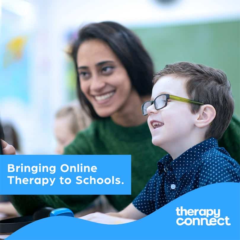 online therapy to schools