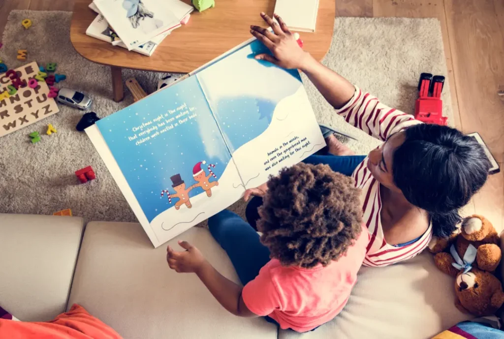 picture books and storytelling for language skills