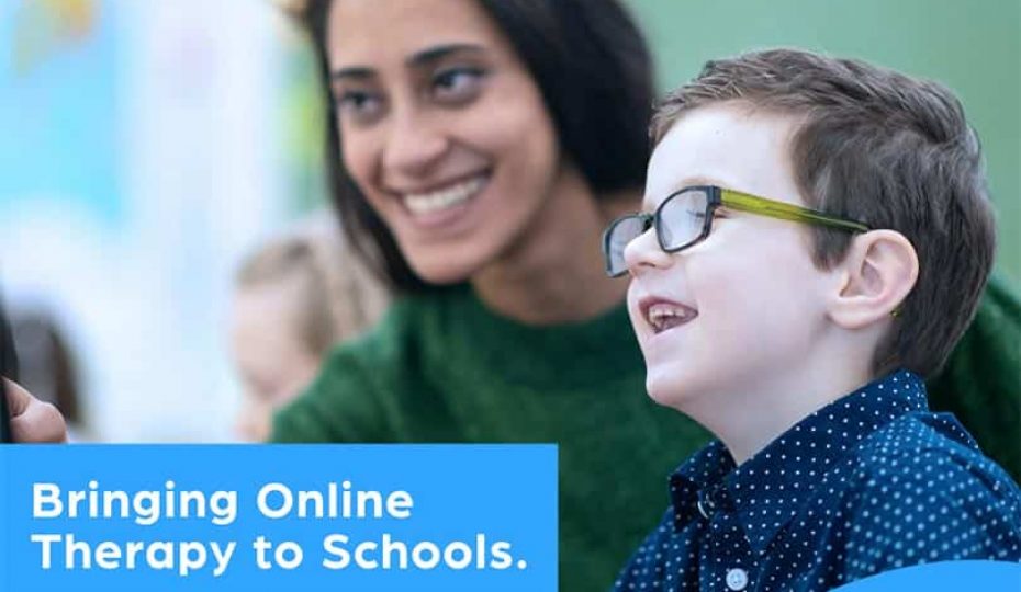 online therapy to schools
